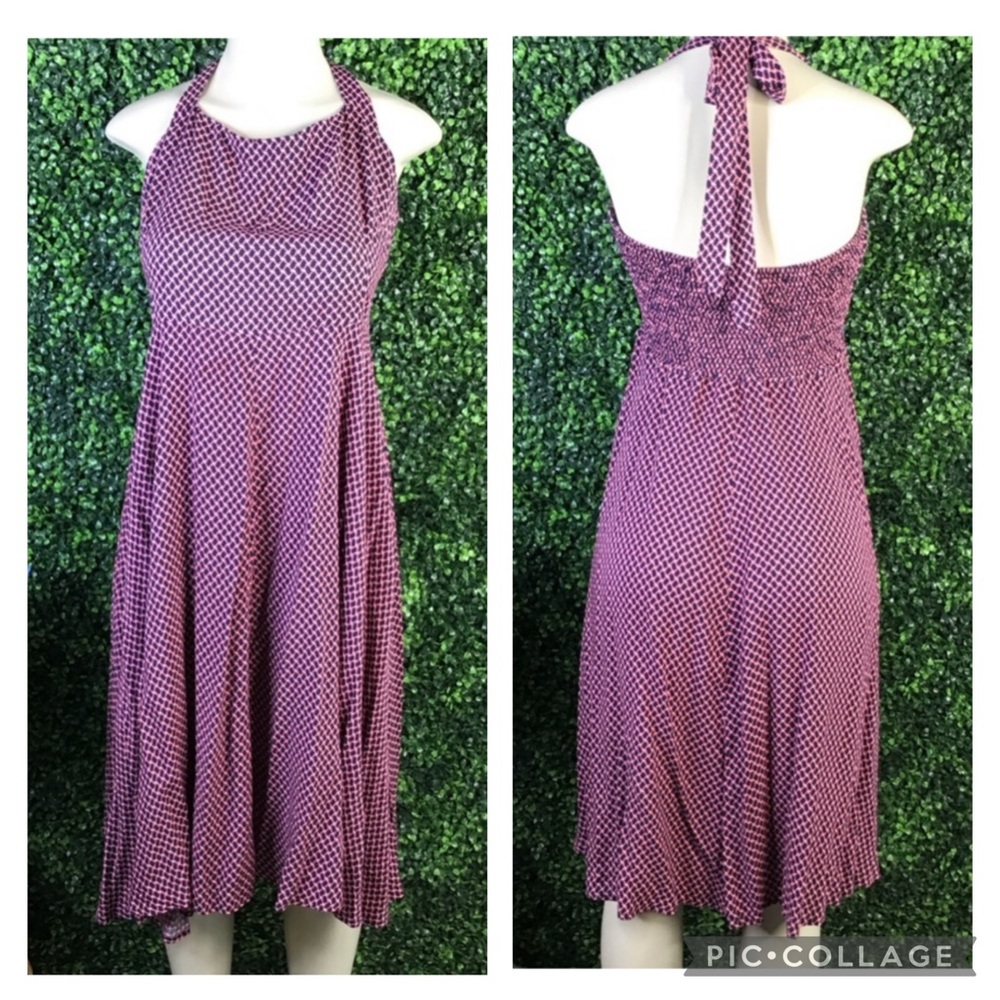 Anthropologie Halter Neck Dress nwot